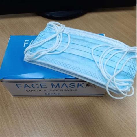 The first 25 gsm layer is leak proof non woven fabric, second 20 gsm layer is high density filter layer & third 20 gsm layer is. 3-Ply Disposable Surgical Face Mask For Sale