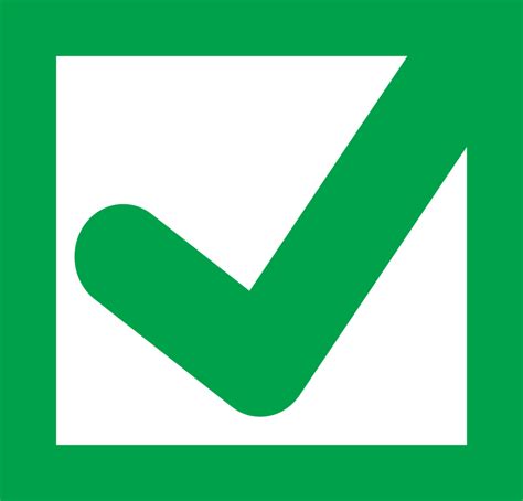Check Mark Icon Sign Design 9393493 Png