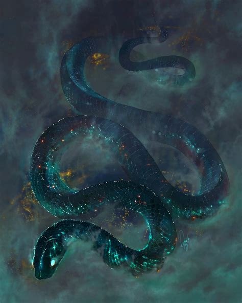 Starry Serpent By Tamberella On Deviantart