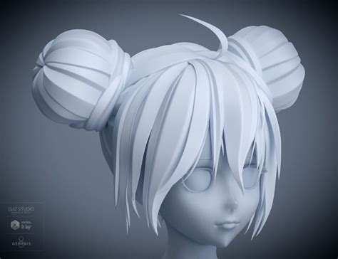 Details More Than 74 Anime Hairstyles Buns Best Vn