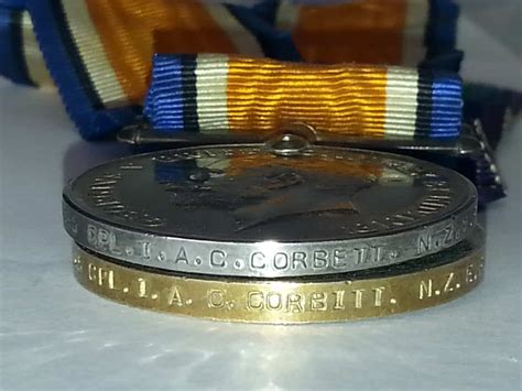 Isaac Albert Carter Corbitt Trademe Medal Purchase Reunited With