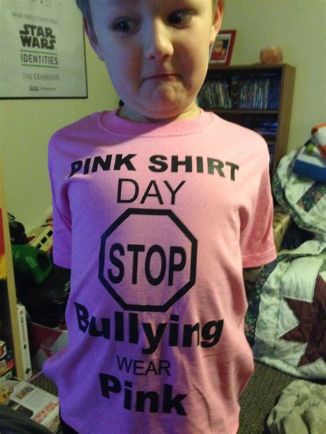 Pink Shirt Day Stop Bullying Pink Shirt Anti Bullying T Shirts