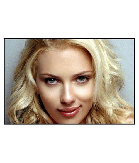 Shopolica Scarlett Johansson Actress Poster Buy Shopolica Scarlett