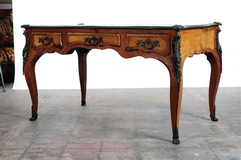 Ever thought about writing short stories in french? 19th Century Louis XV French Writing Desk Bureau Plat with ...