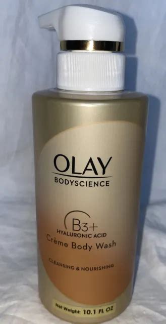 Olay Bodyscience B3vitamin C Creme Body Wash Cleansing And Nourishing 10