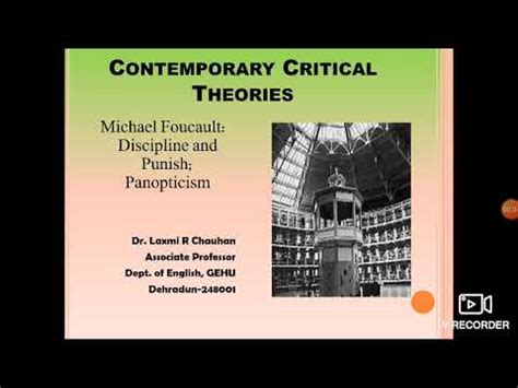 Michel Foucault Discipline And Punish Panopticism YouTube
