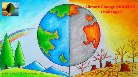 Climate Change Drawing Challenge Youtube