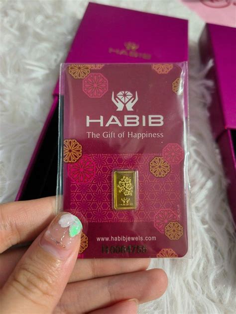 Habib Gold Bar Luxury Accessories On Carousell