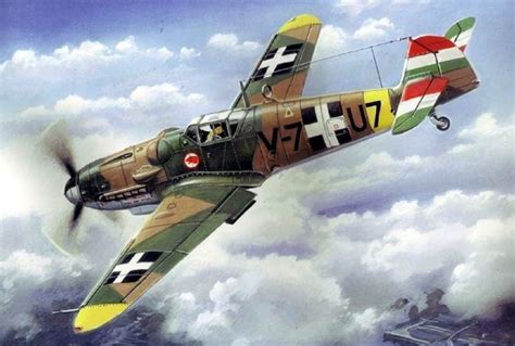 Hungary Bf 109 Images Messerschmitt Aircraft Aircraft Art