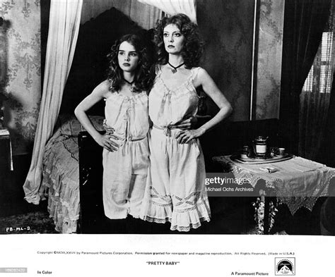 Brooke Shields Stands Next To Susan Sarandon In A Scene From The Film