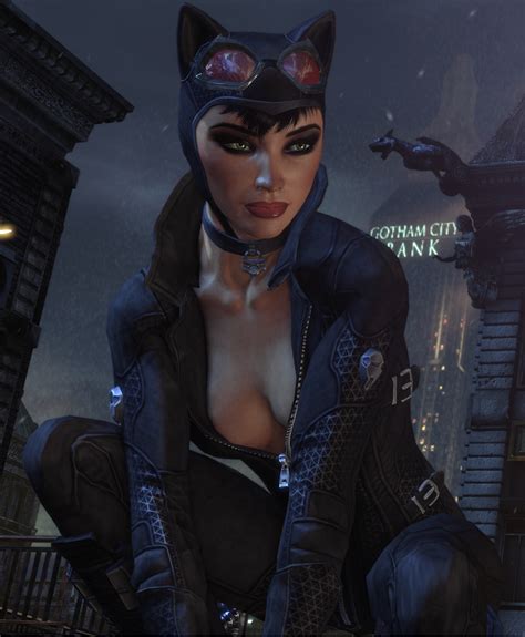 Image Batman Arkham City Catwoman Cleavage2png Arkham Wiki