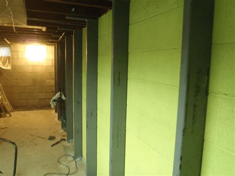 Require an excavated hole in the yard for every anchor. Basement Bowed Wall Repair Milwaukee | Stabilization Beam ...