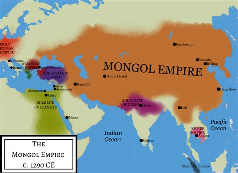 Монгольская империя 12061368 Мировая историяworld History Дзен