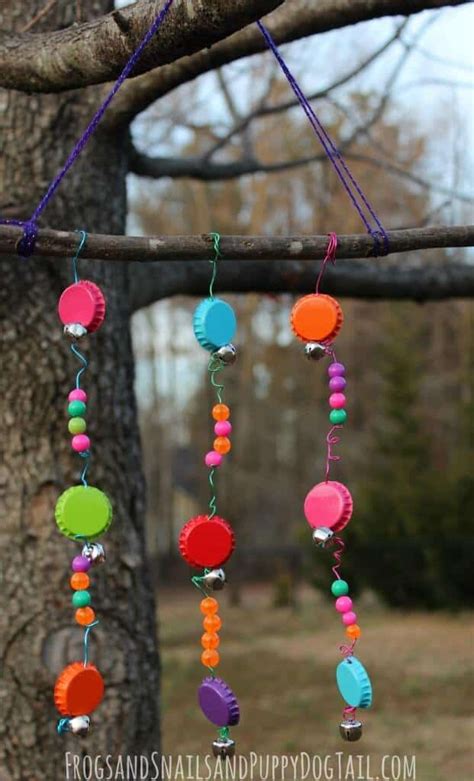 Solar radiation does not affect the earth's surface equally: 5 Awesome Kid Made Wind Chimes