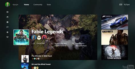 Stunning New Xbox One Dashboard Revealed