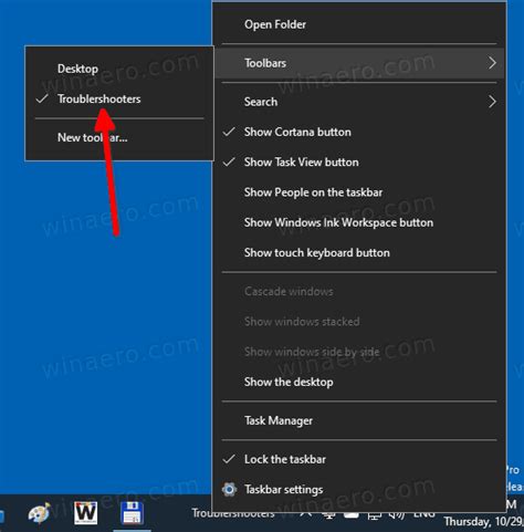 Fix Pin To Taskbar Missing In Windows 10 Troubleshooter