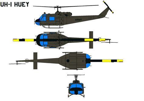 Uh 1 Iroquois Huey By Bagera3005 On Deviantart