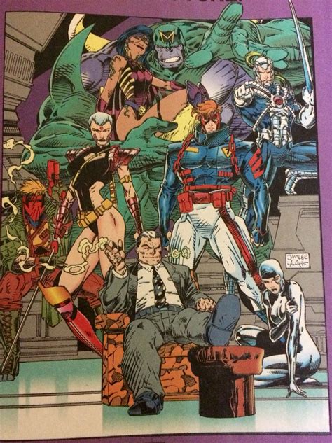 Wildcats By Jim Lee And Scott Williams 1992 Comics Artwork Image