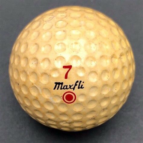 Maxfli Dunlop Red Dot Rare Vintage Golf Ball 1 Preowned Ebay Golf