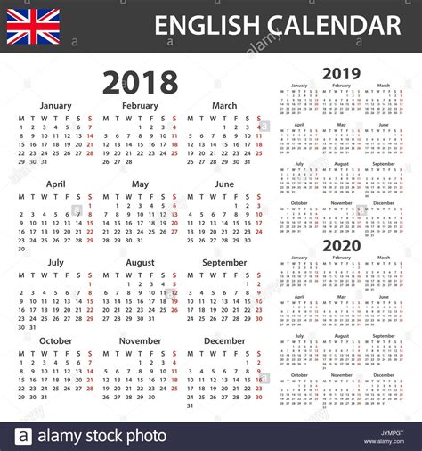 Islamic calendar can also be downloaded in pdf format. 2019 English Calendar | Qualads