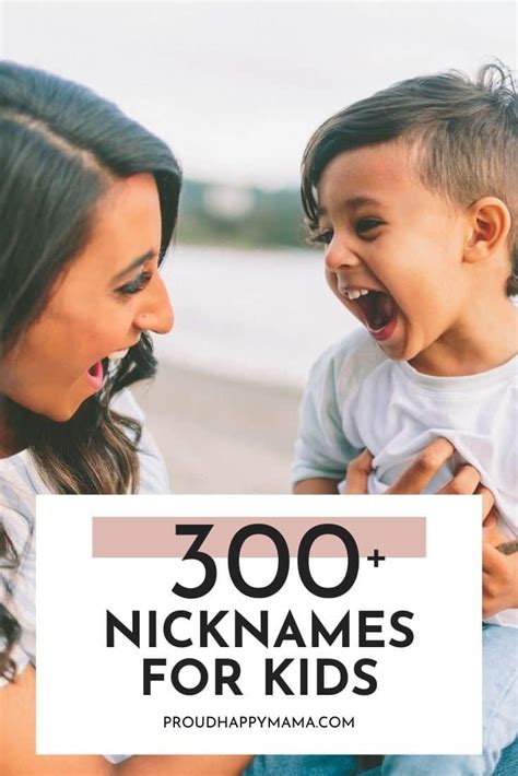 300 Nicknames For Kids Cute And Funny