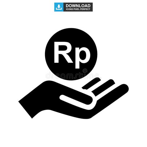 Rupiah Currency Icon Or Logo Isolated Sign Symbol Vector Illustration
