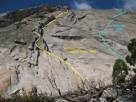 Rock Climb The Southwest Face Yosemite National Park