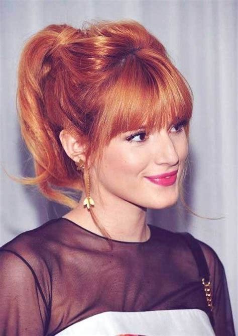7 Ethereal Bang Styles For Women With Red Hair Short Blonde Haircuts