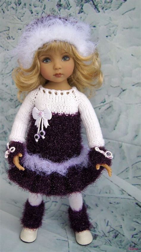 Outfit For Dianna Effner Little Darling 13 Knitting Dolls Clothes Doll Clothes Knitted Dolls