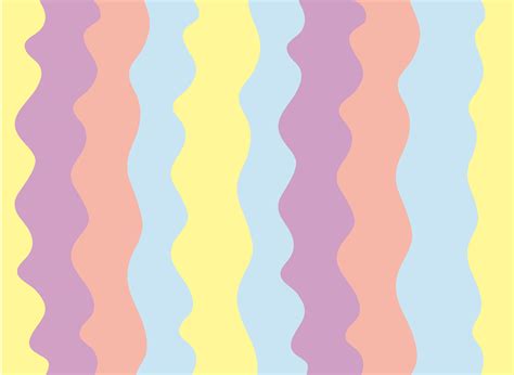 Cute Soft Rainbow Line Background Vector Illustration 540384 Vector Art