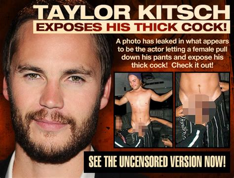Taylor Kitsch Nude Hollywood Exposed