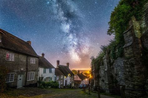 Beautiful Milky Way Captured Over Iconic Dorset Landmarks Milky Way