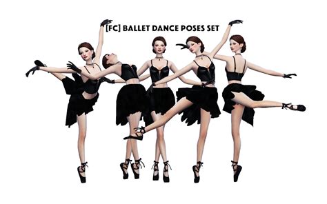 ballet dance poses set the sims 4 sims4 clove share asia tổng hợp custom content the sims 4 game