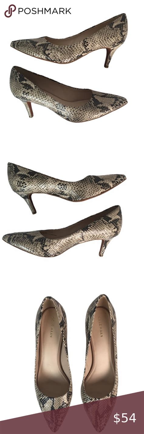 Cole Haan Reptile Print Pumps Shoes Women Heels Pumps Cole Haan Shoes