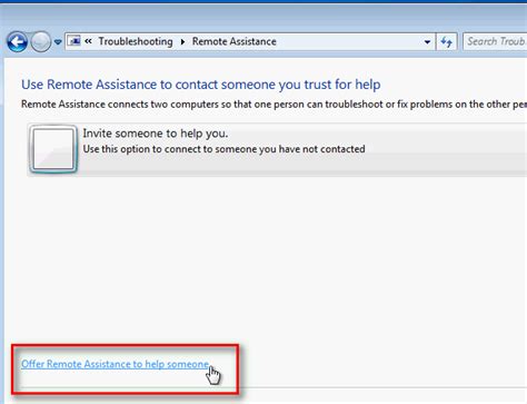 Remote Assistance Use In Windows Tutorials