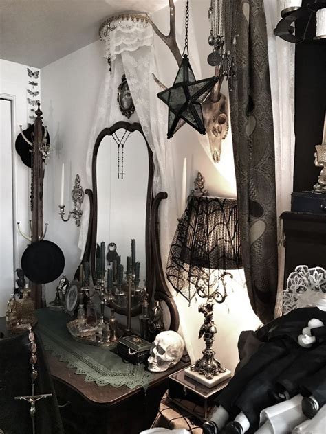 Goth Bedroom Room Ideas Bedroom Gothic Bedroom Decor Spooky Bedroom