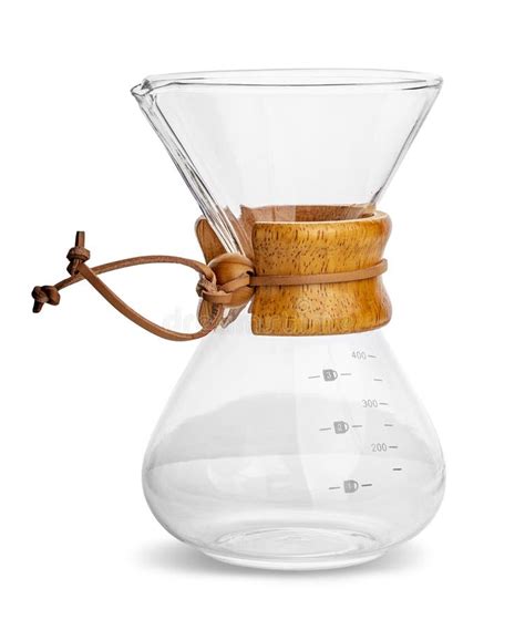 Vintage Glass Original Coffee Glass Maker Isolated On The White Stock Image Image Of Copy