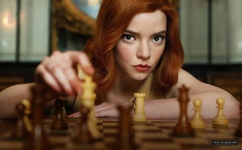 Redhead Women Actress Chess Tv Series Anya Taylor Joy Tv 720p