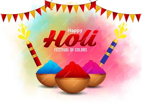 Premium Vector Happy Holi Indian Festival Celebration Background