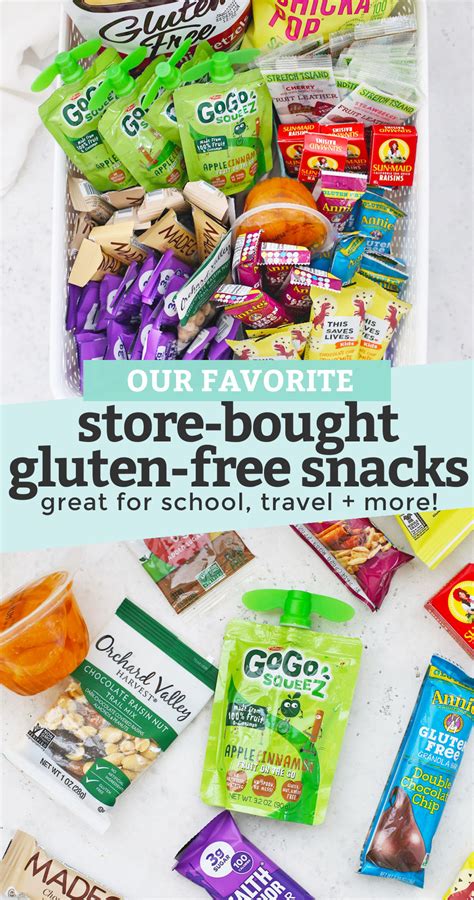 Our Favorite Store Bought Gluten Free Snacks For Kids One Lovely Life