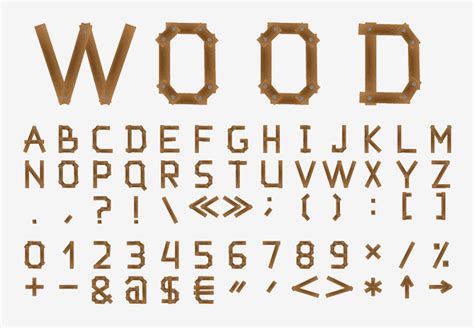 10 Wooden Letter Fonts Images Letter Fonts That Look Like Wood Wood