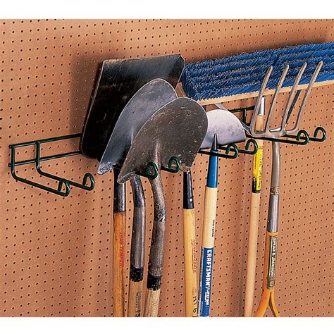 Heavy Duty Tool Hanger Four Place Garage Organization From