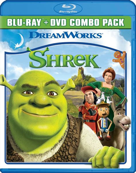 Shrek Two Disc Blu Ray Dvd Combo Mike Myers Eddie