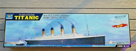 Trumpeter Titanic 03719 1200 The Queen Of The Ocean Liner Pe Parts