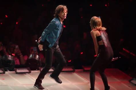 Mick Jagger Teaches Taylor Swift Some Dance Moves And Steven Tyler