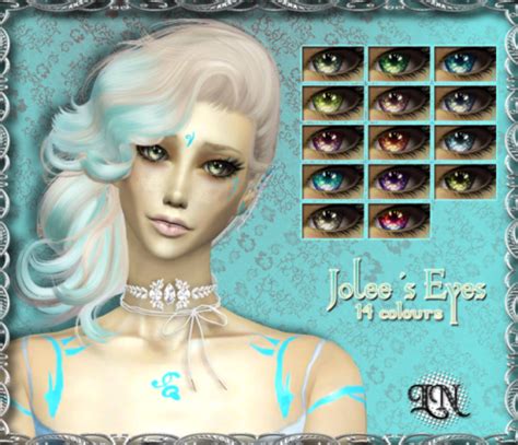 Color Swatch Face Painting Sims 4 Species Sci Fi Fantasy Eyes