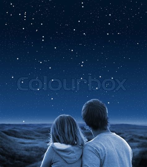 Couple Looking At Stars