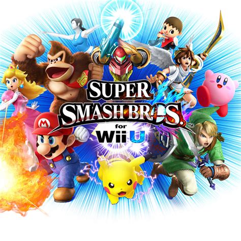 Super Smash Bros For Wii U Wii U Box Cover Art Mobygames