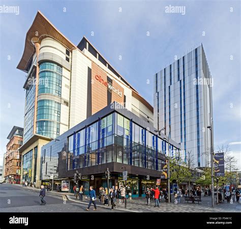 Cineworld Cinema In Renfrew Street Glasgow Scotland Seen From Corner Of