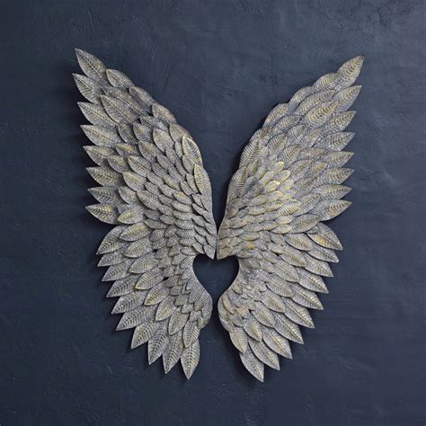 metallic wings wall art mrs robinson